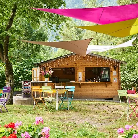 Campsite Roulotte Avec Animaux Admis - 4 Pers. - Api-1-52-2921 *