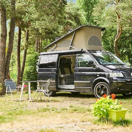 Campsite Roulotte Avec Animaux Admis - 4 Pers. - Api-1-52-2921 *